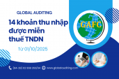 NHỮNG KHOẢN THU NHẬP ĐƯỢC MIỄN THUẾ THU NHẬP DOANH NGHIỆP TỪ NGÀY 01/10/2025