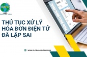 Thủ Tục Xử Lý Hóa Đơn Điện Tử Đã Lập Sai